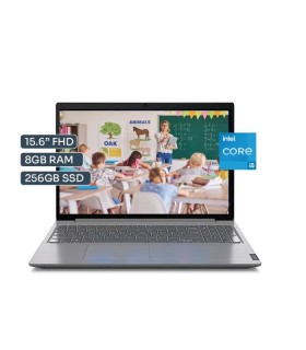 LAPTOP LENOVO V15 G4 IAH Core i5-12500H, RAM 8Gb, SSD 256Gb, Pantalla 15.6″ FHD, FreeDOS, Gris.